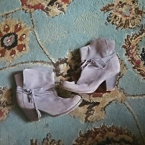 Mia Suede Boots/Booties Size 8